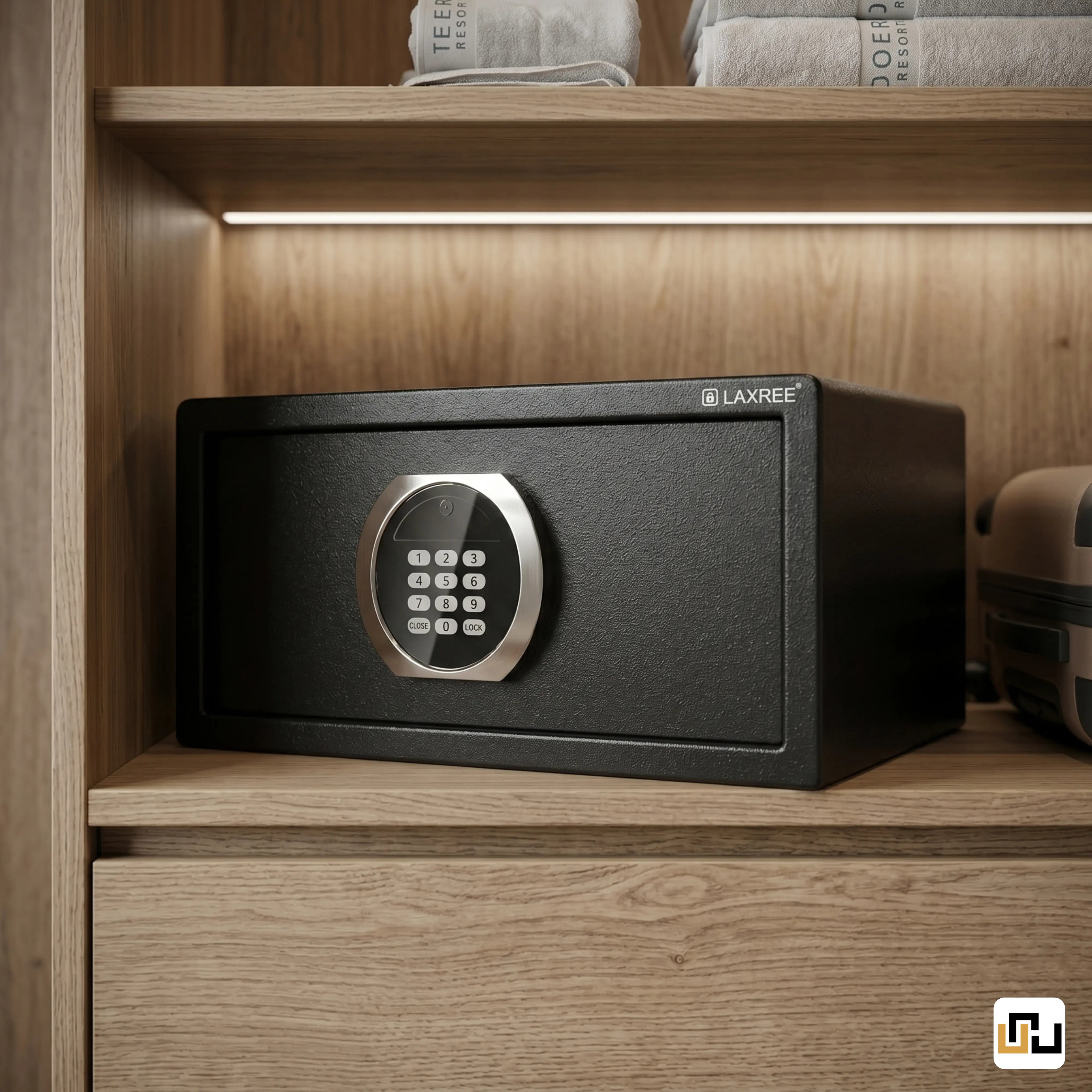Safebox - LaxRee Room Amenities