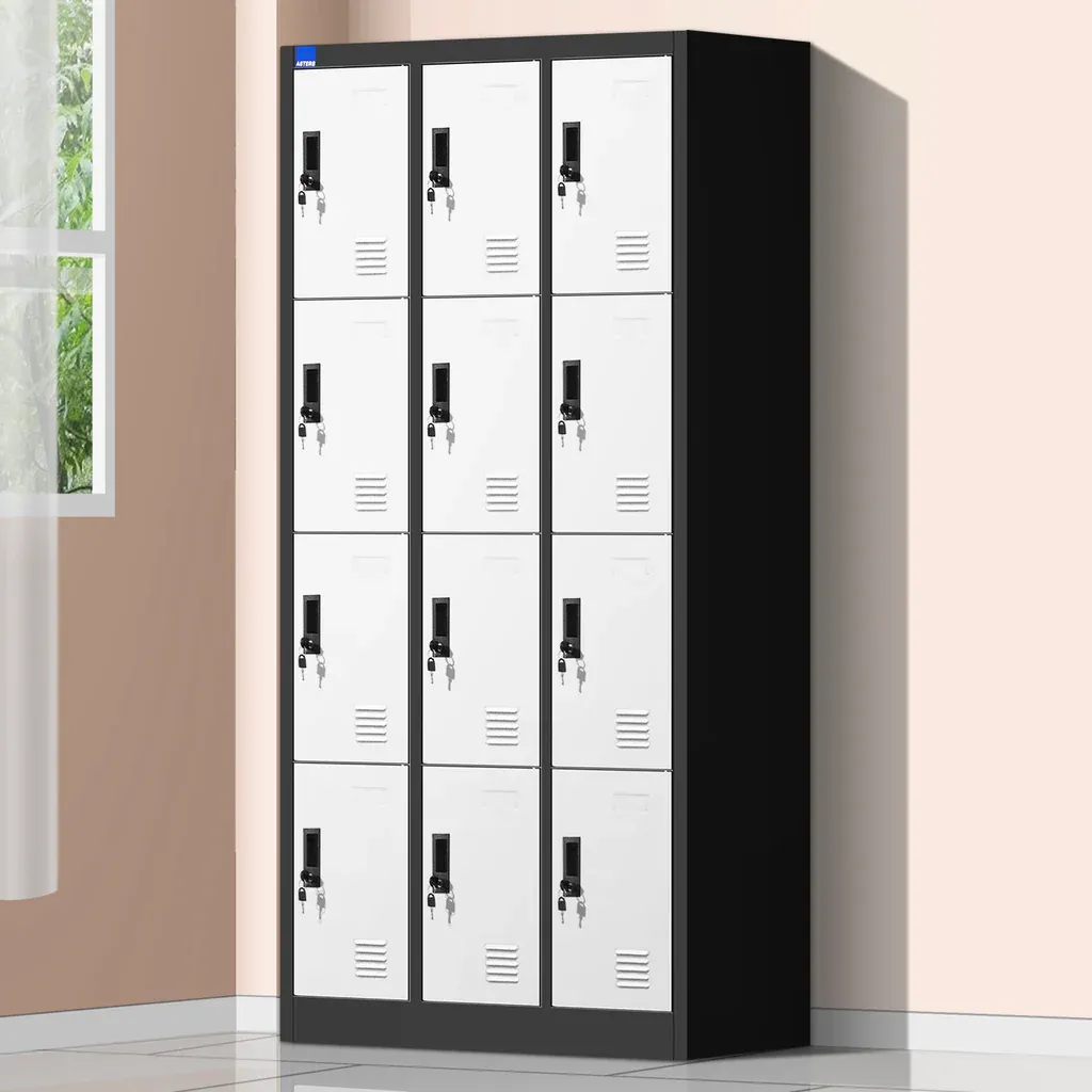 Multi-Door Staff Lockers - Geeken Steel Storage & Lockers at Uniq Decor Udaipur