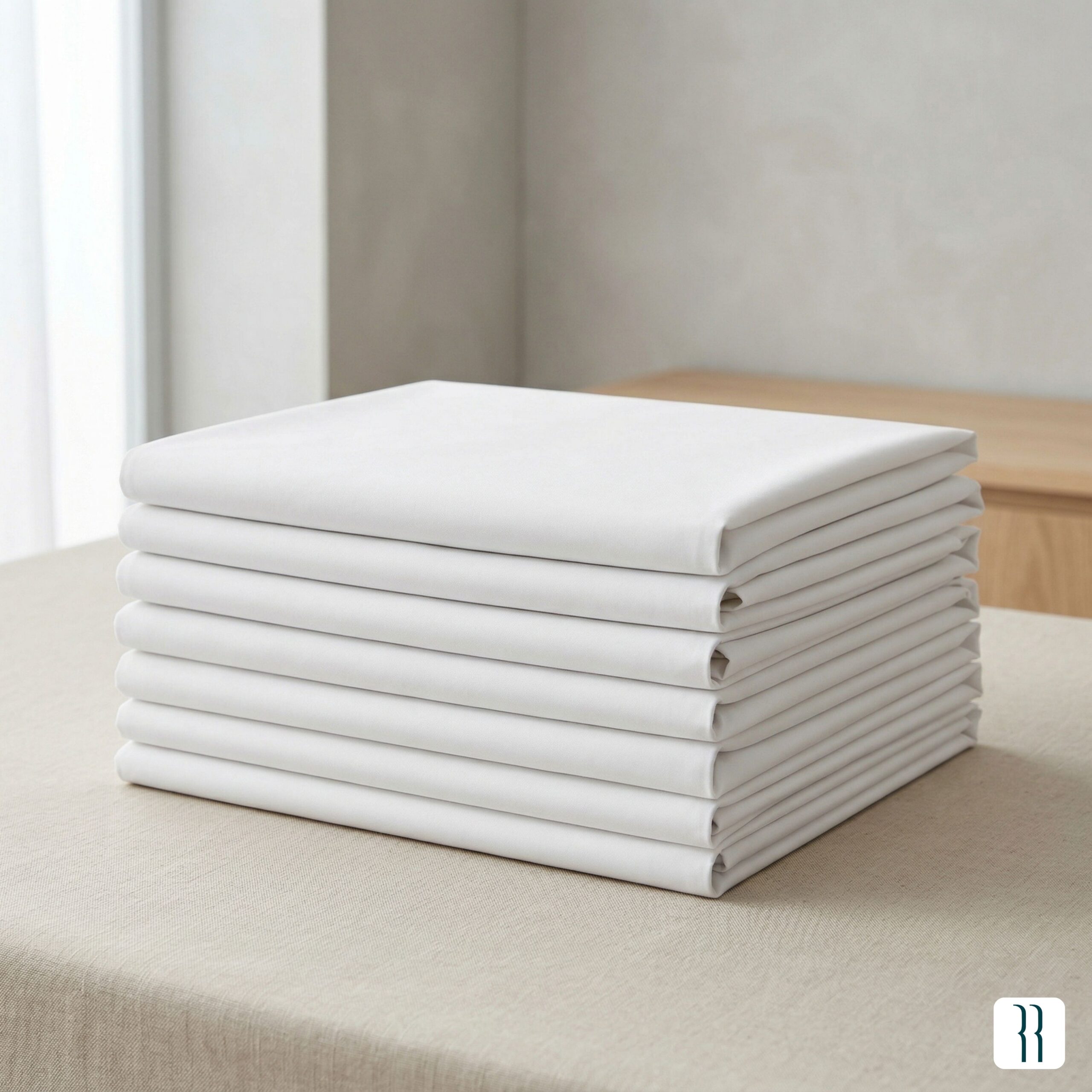 3._Plain Hotel Bedsheet